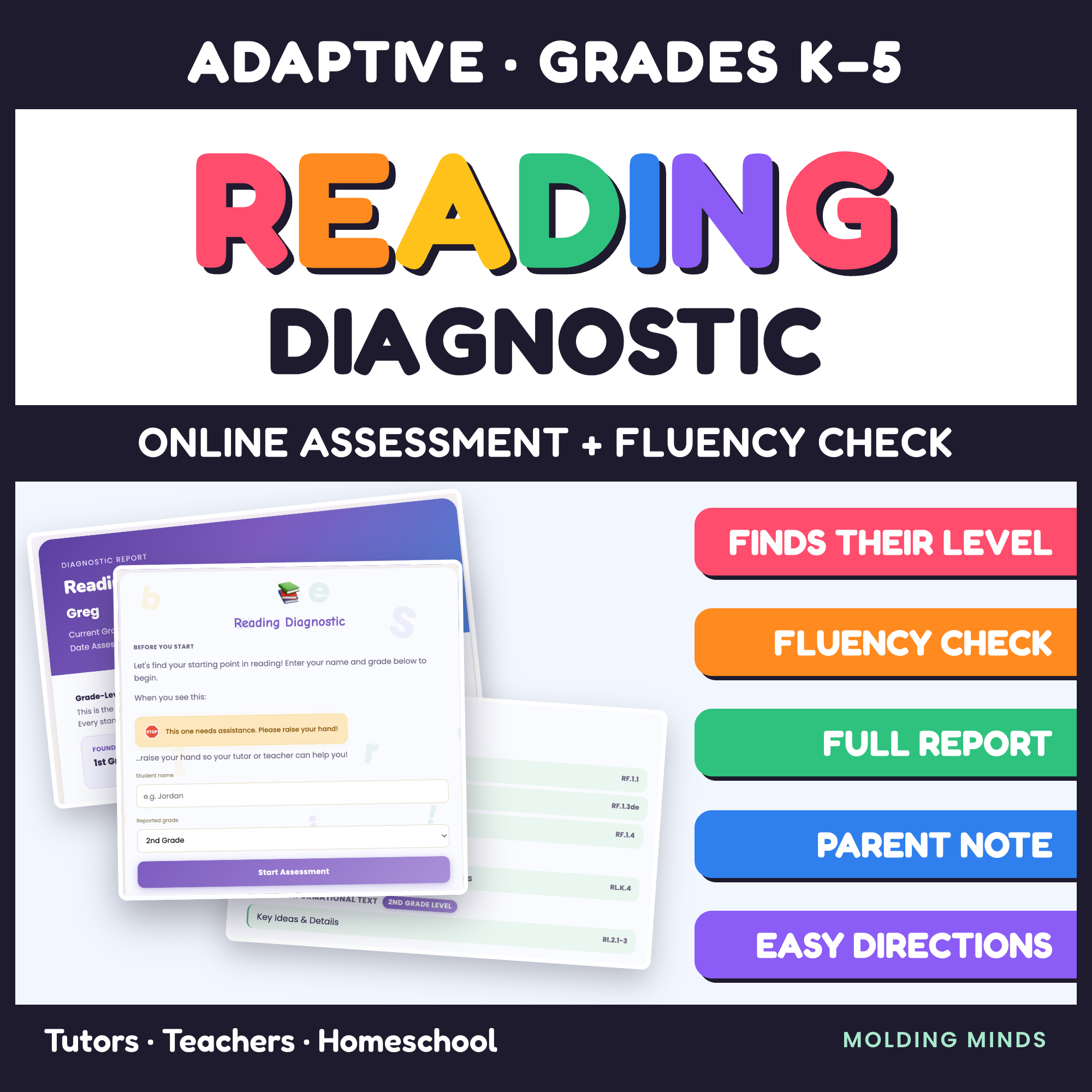 Adaptive Reading Diagnostic Assessment