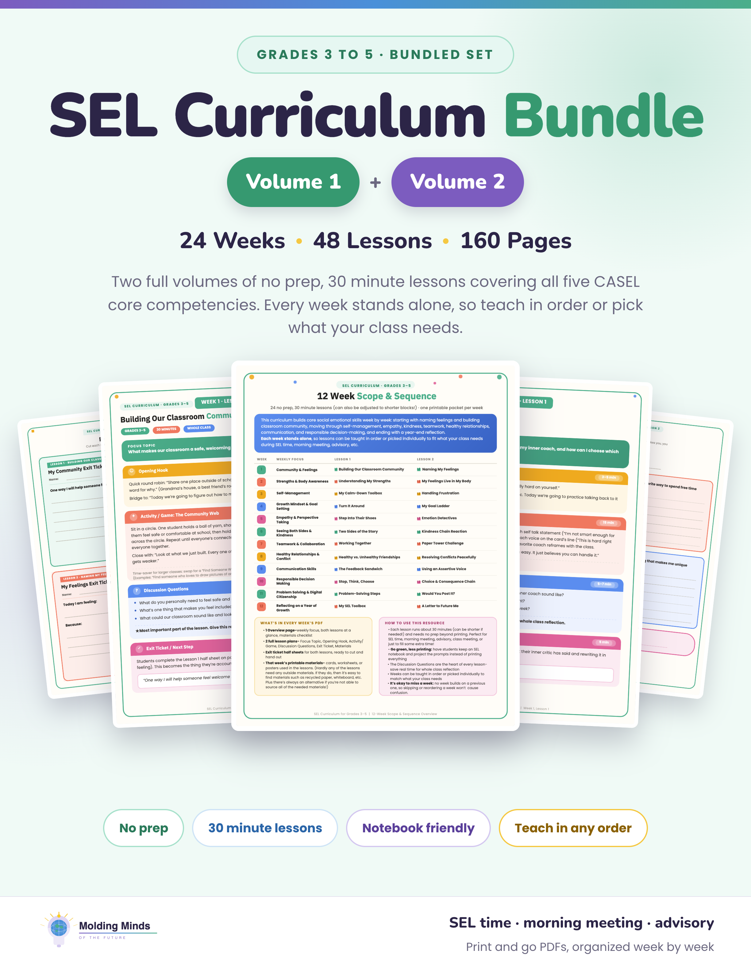 SEL Curriculum Bundle 24-Week Program