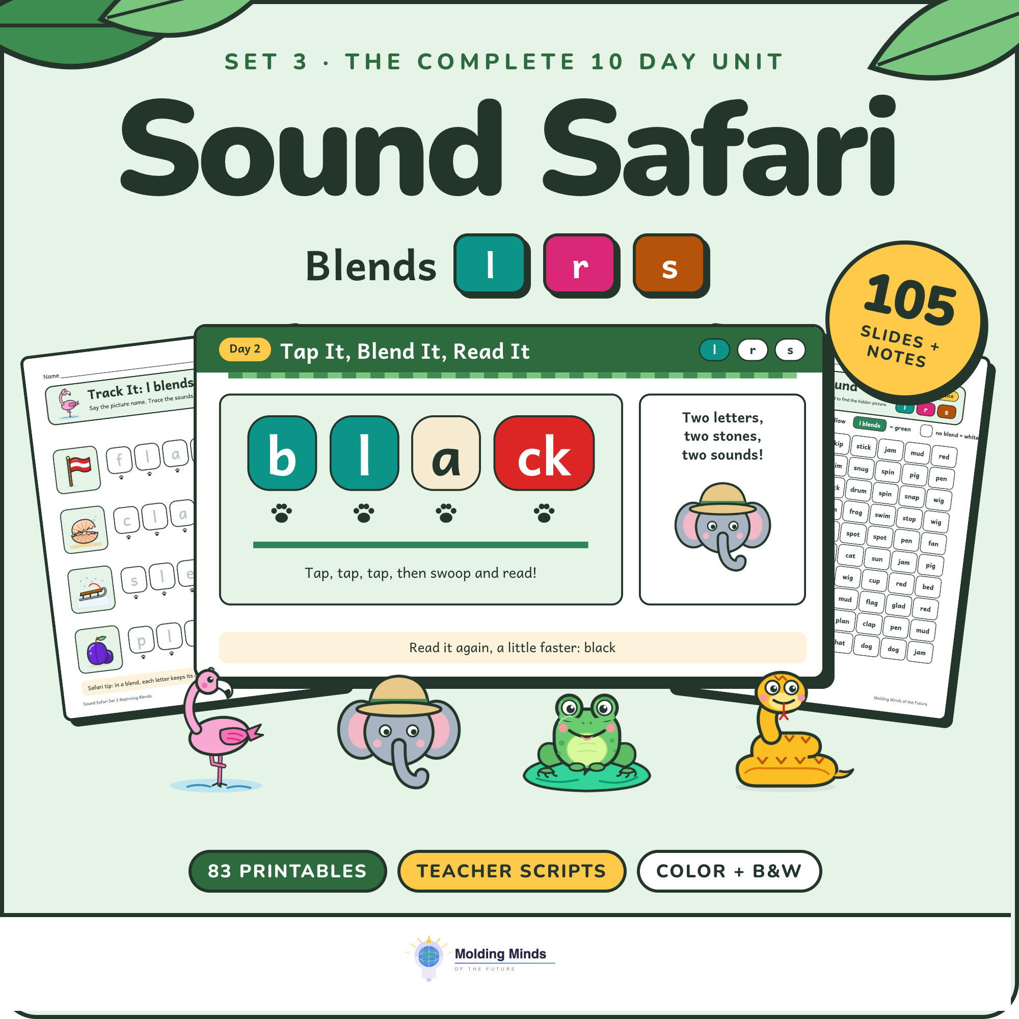 Sound Safari Beginning Blends