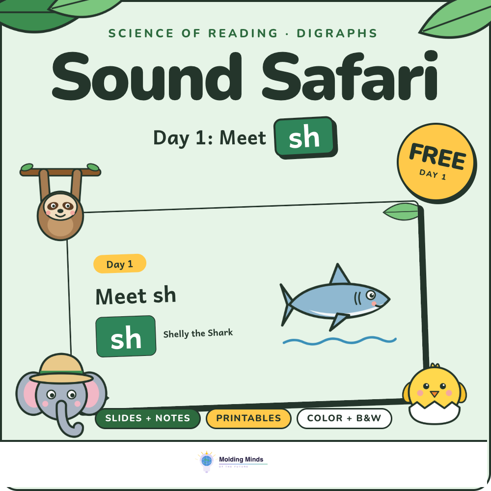 FREE Sound Safari Digraph sh